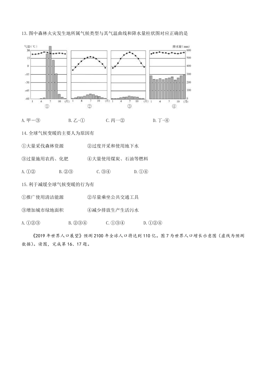 北京市东城区2021-2022学年八年级上学期期末地理试题（Word版含答案）