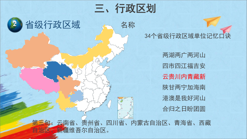 星球地图版八年级地理上册1.1《辽阔的疆域》第3课时教学课件(共28张PPT)