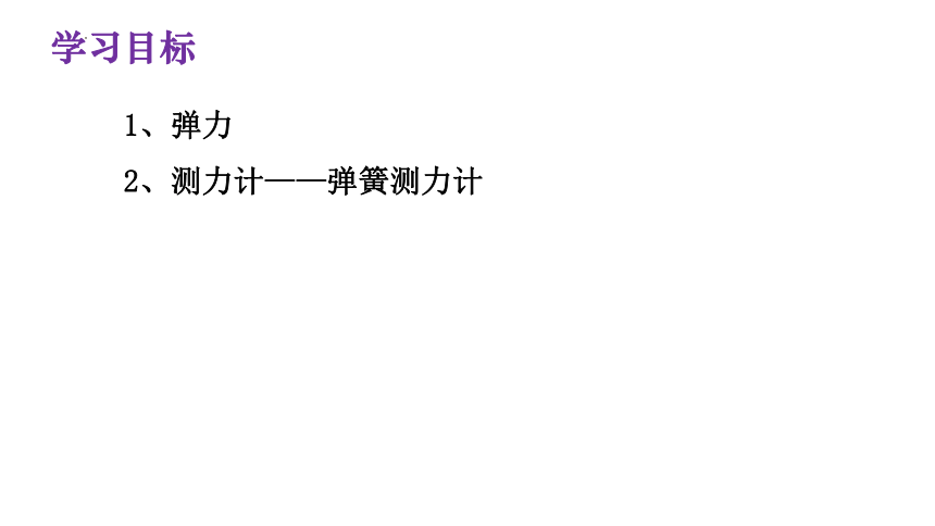 7.2 弹力 力的测量 课件（共22张PPT）2022-2023学年北师大版物理八年级下册