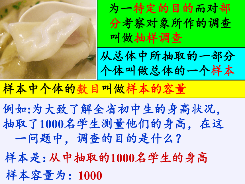 苏科版八年级数学下册 7.1 普查与抽样调查课件 (共25张PPT)