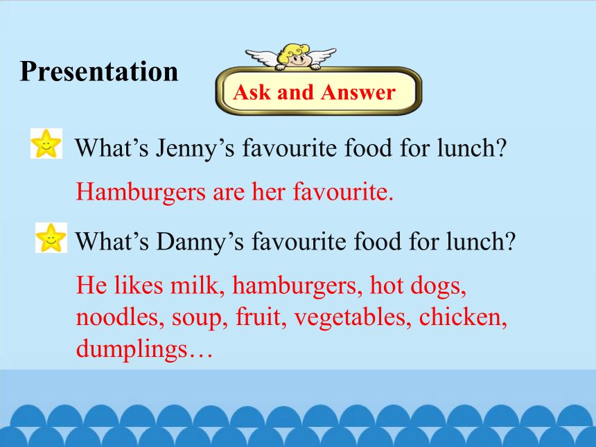 Unit 4 My Favourites Lesson 21 My Favourite Food 课件 (共19张PPT)