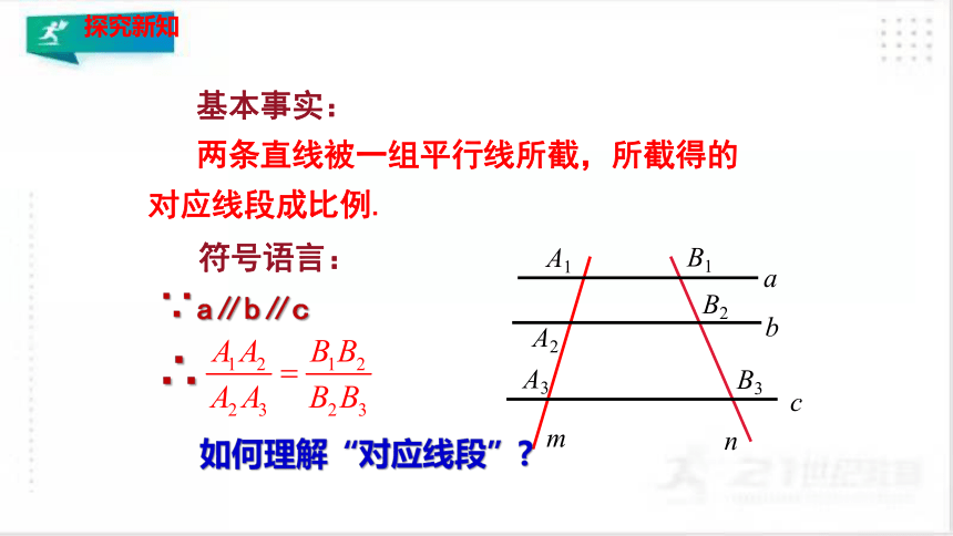 4.2 平行线分线段成比例  课件（共21张PPT）