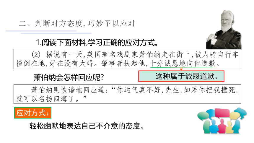 八年级下册 第一单元 口语交际 应对  第一课时 课件