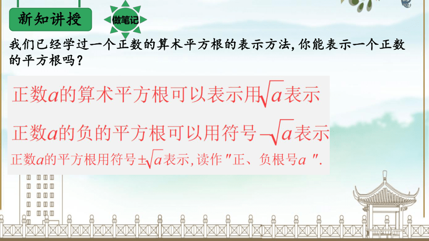 6.1.3 平方根  课件（21张PPT）  2023—2024学年人教版数学七年级下册