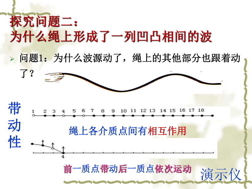 3.1 波的形成 课件 (共33张PPT) 高二上学期物理人教版（2019）选择性必修第一册