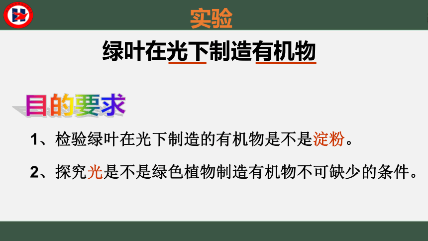 第三单元第四章绿色植物是生物圈中有机物的制造者课件(共36张PPT)2021-2022学年人教版七年级生物上册