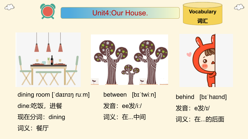 Unit4 Our House 课件(共44张PPT)