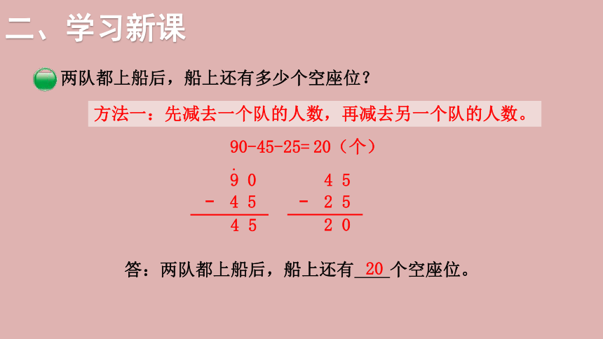 北师大版数学二年级上册1.2 秋  游  课件（18张ppt）