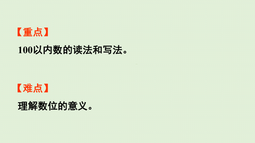 人教版一年级数学下册 4 100以内数的认识 第2课时  100以内数的读写 课件(共19张PPT)