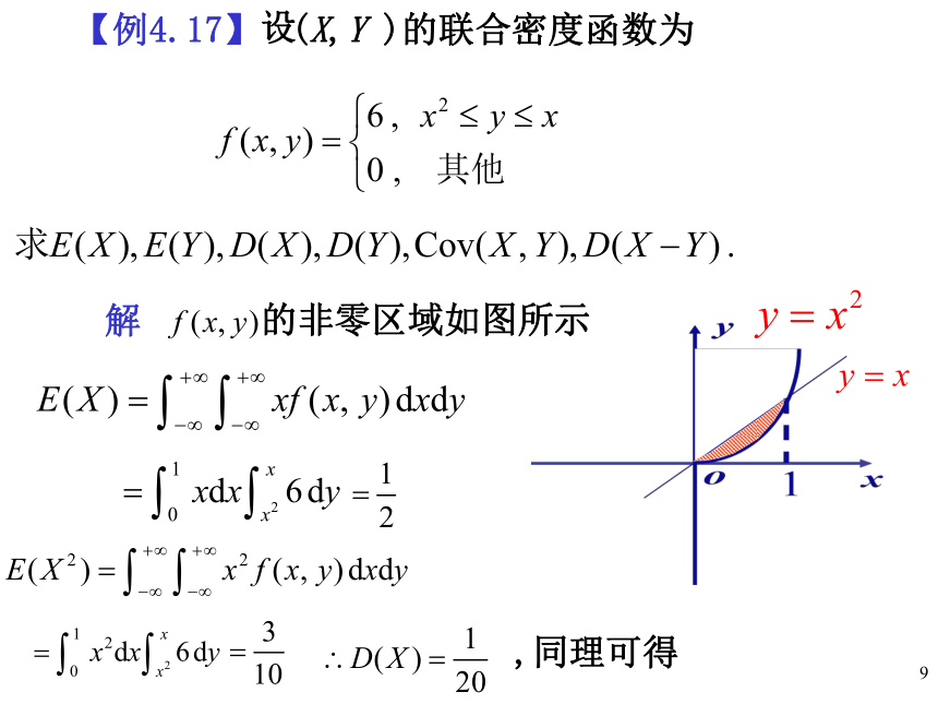 §4.4协方差与相关系数 课件(共21张PPT)- 《概率论与数理统计》同步教学（重庆大学版）