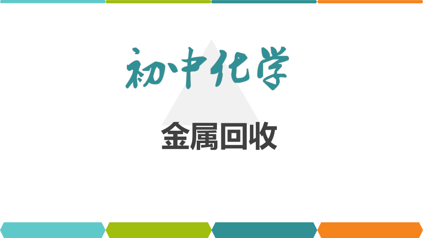 【备考2022】中考化学一轮复习微专题课件  69金属回收（12张ppt）