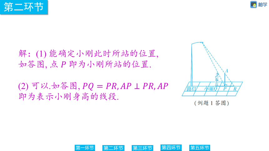 【慧学智评】北师大版九上数学 5-1 灯光与影子(中心投影) 同步授课课件