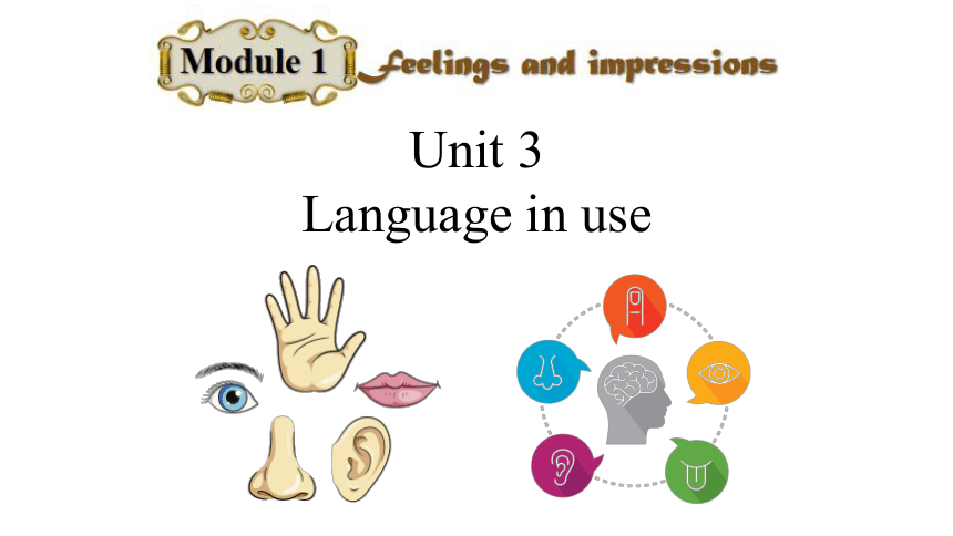 外研版八年级下Module 1 Feelings and impressions Unit 3 Language in use 课件（共14张PPT）