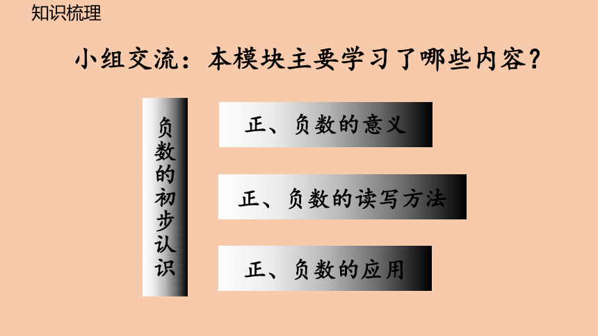 西师大版数学六年级上册 总复习——负数的初步认识 课件（18页PPT）