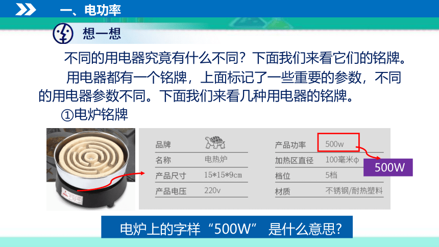 18.2 电功率（课件）（55张PPT）2021人教版九年级物理  同步教学精选