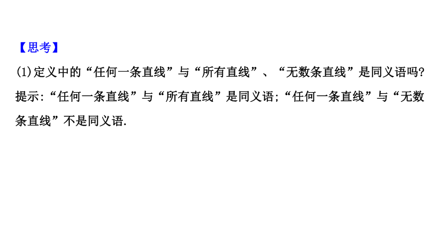 11.4.1直线与平面垂直 课件 2020-2021学年高一下学期数学人教B版（2019）必修第四册（139张PPT）