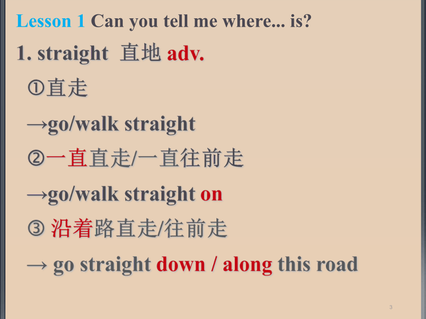 Unit 5 Asking the Way 课件（38张PPT）