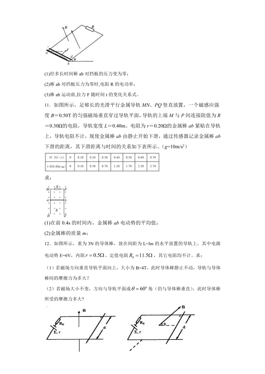 期末综合复习能力过关（三）—2020_2021学年高二下学期物理人教版（2019）选择性必修第二册（Word含答案）