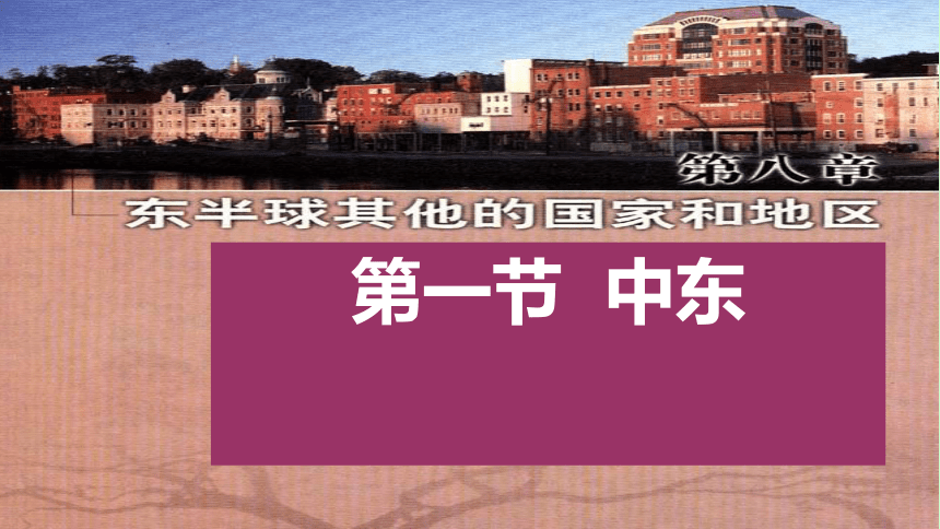 第八章第一节 中东 课件(共55张PPT)2022-2023学年人教版七年级下册地理