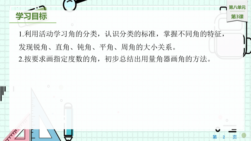 8.3  角的分类与画角（课件）苏教版四年级上册数学(共16张PPT)