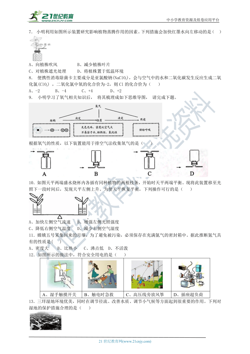 2023八（下）期末冲刺选择题特训（1）（含答案）