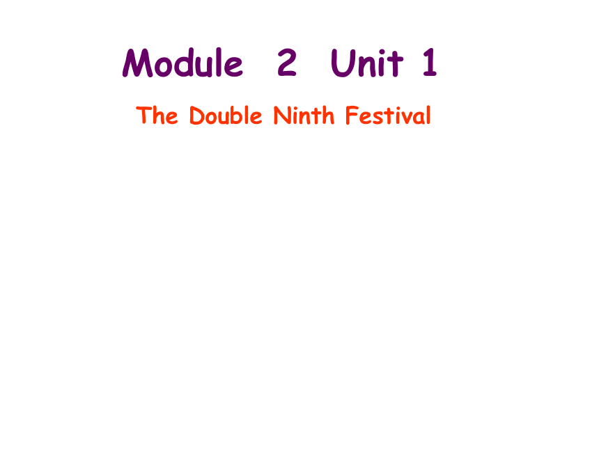 Module2 Unit 1 Grandparents (Period 3) 课件(共20张PPT)