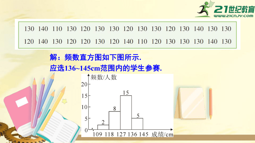 5.2 频数直方图 习题课件（共13张PPT）