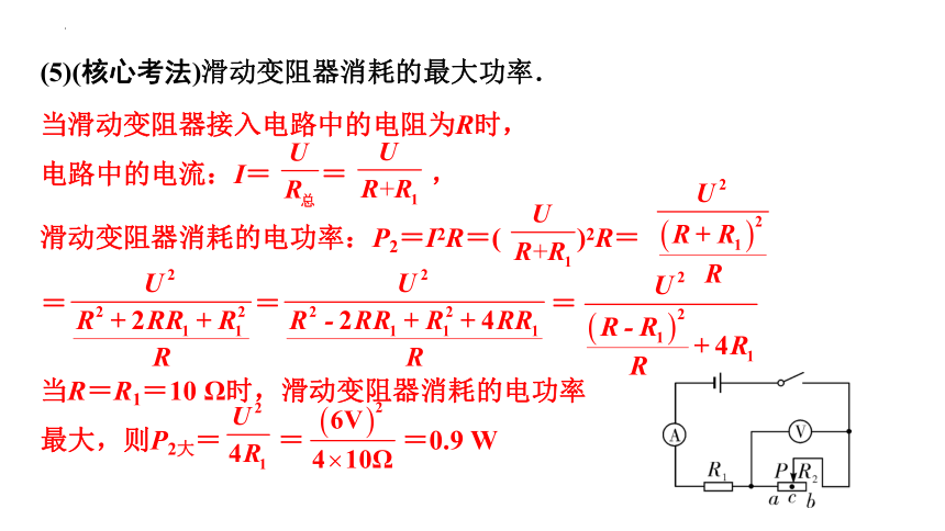 2024年甘肃省中考物理二轮专题复习（课件） 微专题 滑动变阻器滑片移动引起的动态电路计算(共29张PPT)