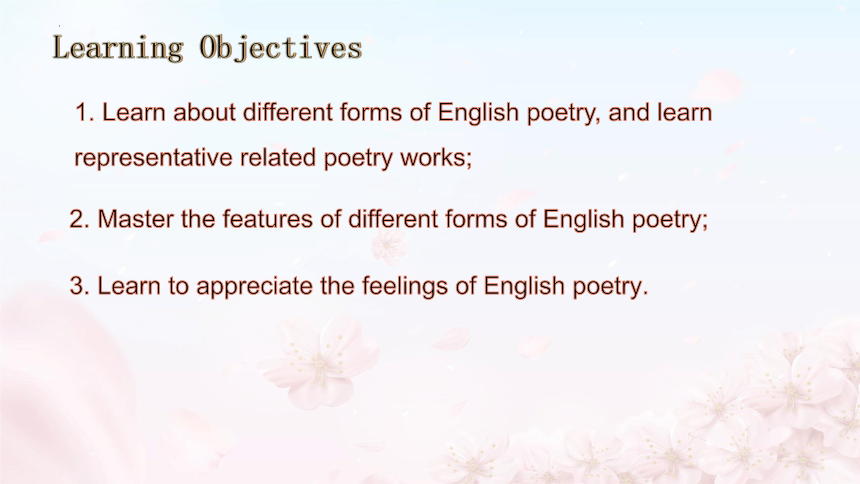 人教版（2019）选择性必修第三册Unit 5 Poems  Reading and Thinking课件(共33张PPT，内嵌音频)