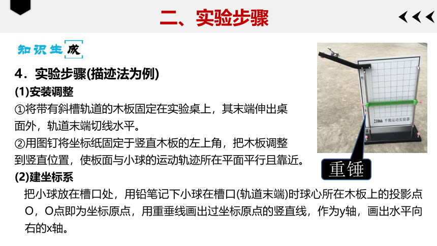 5.3实验：研究平抛运动1—2020-2021学年人教版高中物理必修二课件23张PPT