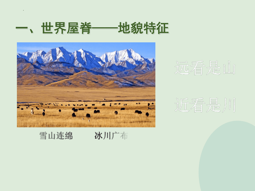9.1青藏地区的自然特征与农业课件-2021-2022学年八年级地理下学期人教版(共18张PPT，内嵌视频)