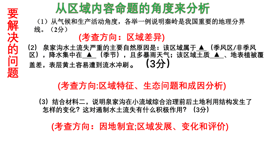 中考历史与社会 中国区域 复习课件（18张PPT）