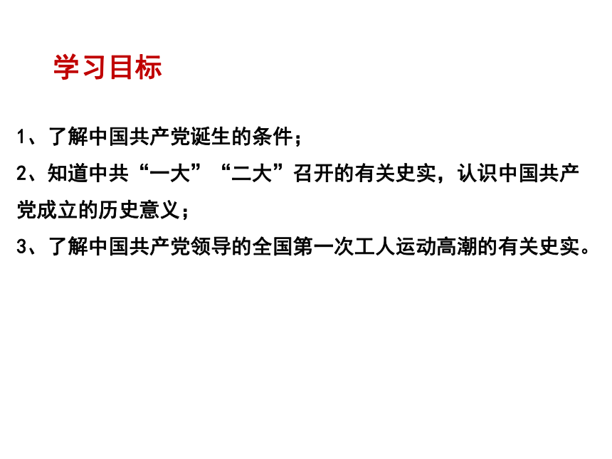 人教部编版八上历史第14课中国共产党诞生课件（共26张PPT）