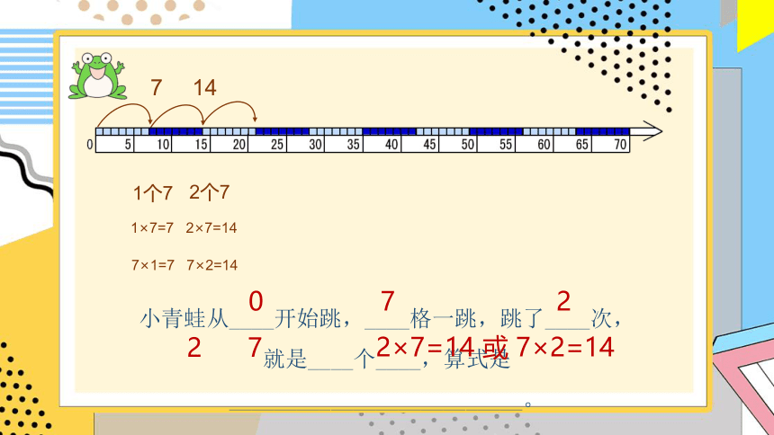 沪教版数学 二年级上册 第四单元 7的乘法课件(共23张PPT)