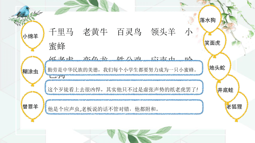 四年级语文下册 语文园地四 第二课时 课件(共21张PPT)