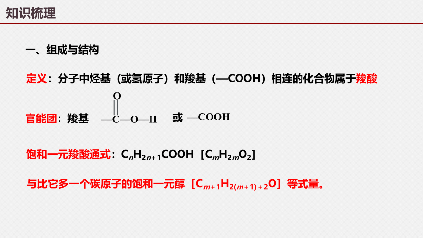 化学人教版（2019）选择性必修3 3.4.1羧酸 （共30张ppt)