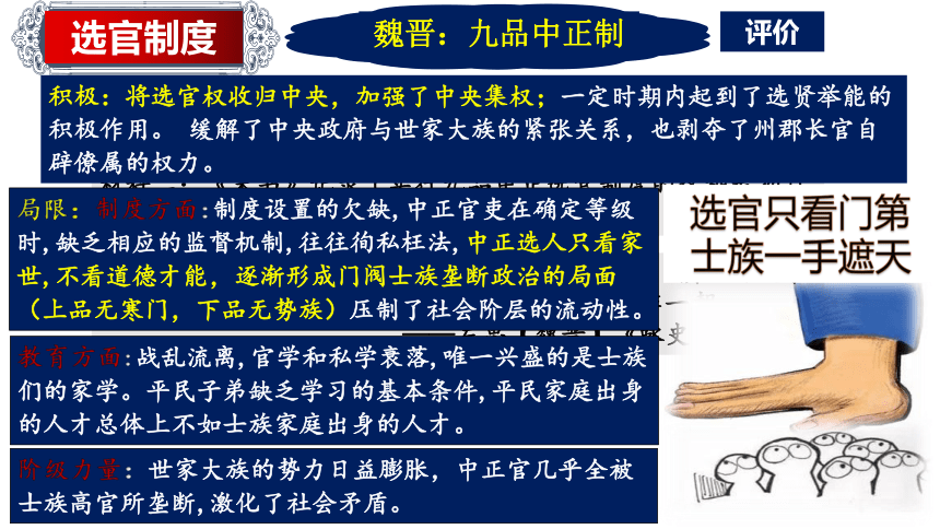 高中历史统编版（2019）选择性必修一 第5课 中国古代官员的选拔与管理 课件（共35张ppt）