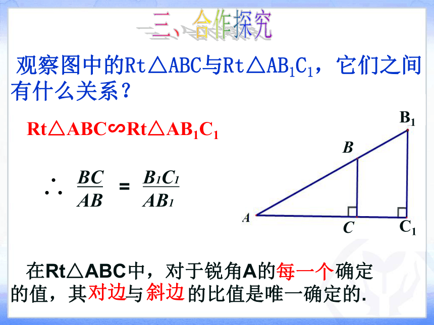 24.3.1锐角三角函数课件 华东师大版数学九年级上册（2）（21张）