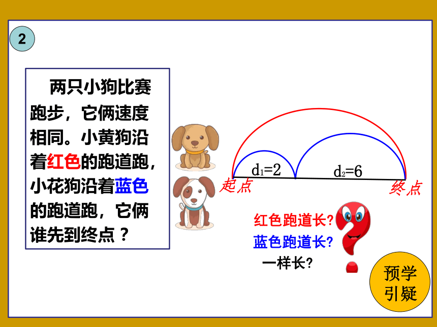 冀教版数学六年级上册 四 圆周长的解决问题课件(共15张PPT)