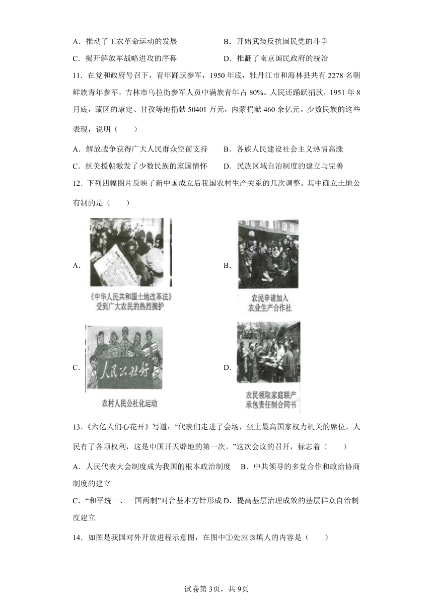 2022年江苏省镇江市中考历史真题试卷（解析版）