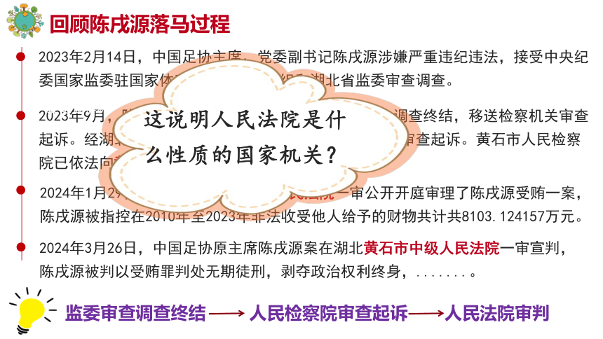 6.5 国家司法机关 课件(共27张PPT)-2023-2024学年统编版道德与法治八年级下册 (1)