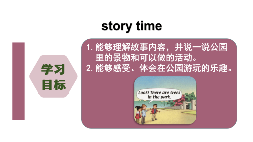 Unit 5 In the Park Lesson 1 课件 (共19张PPT)