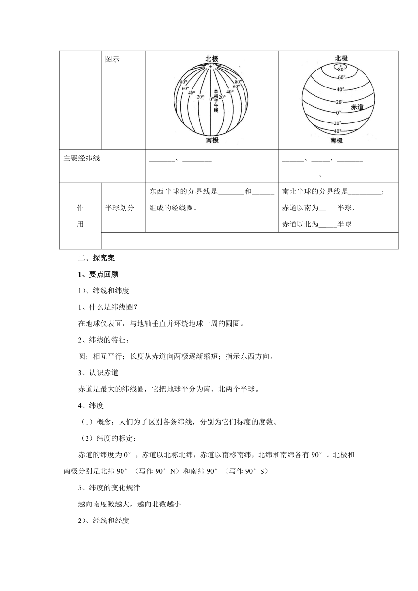 2022-2023学年湘教版地理七年级上册2.1.2认识地球导学案（含答案）