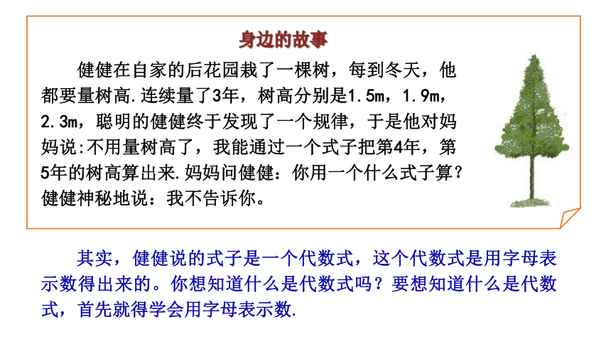 湘教版七年级数学上册2.1用字母表示数课件（22张）