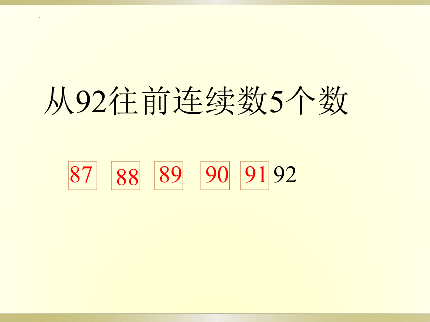 人教版一年级数学下册 数数、数的组成课件(共18张PPT)