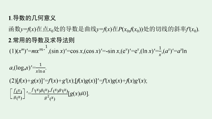 专题二 2.3热点小专题二、导数的应用 课件（共59张PPT）