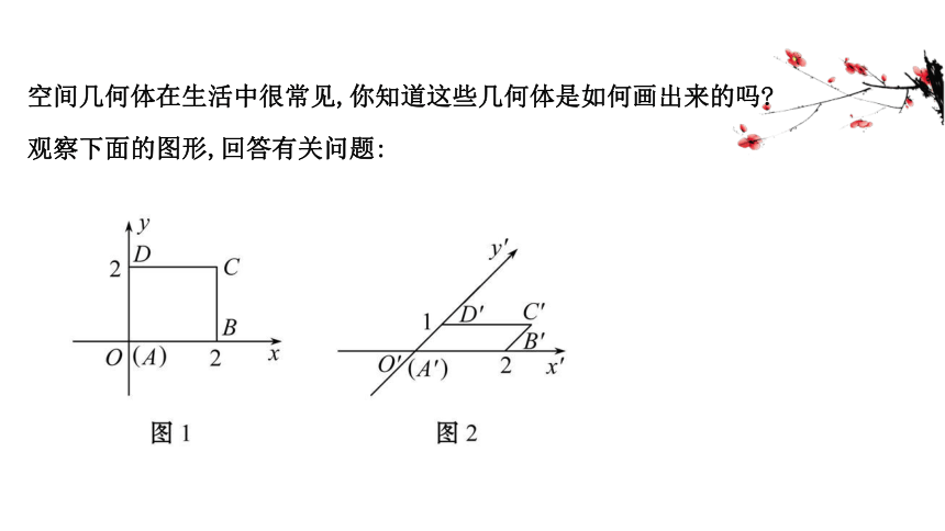 11.1.1空间几何体与斜二测画法 40张课件 2020-2021学年高一下学期数学人教B版（2019）必修第四册