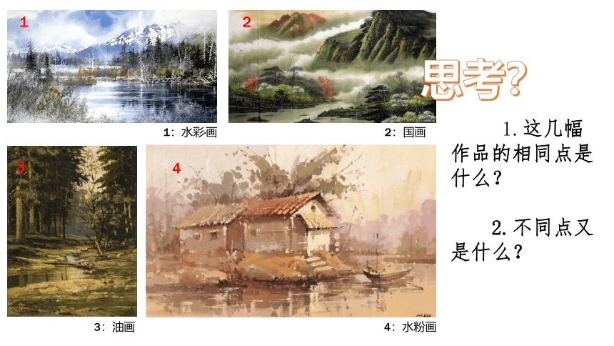 湘美版高中美术绘画  第三课 水粉画 课件(共11张PPT)