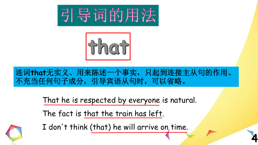 高考英语语法一点通课件——Lesson 5 名词性从句