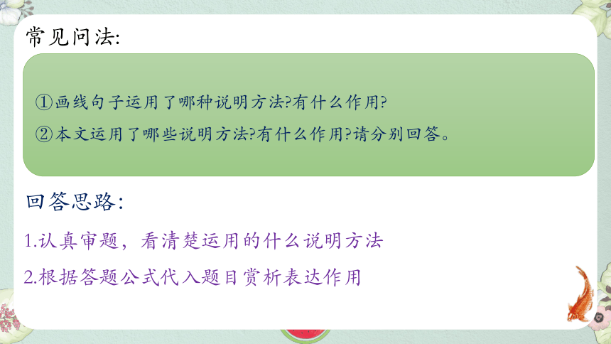 部编版语文五年级说明文方法及作用讲解    课件